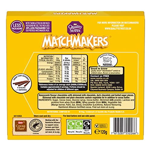 Quality Street Matchmakers Honeycomb 120g