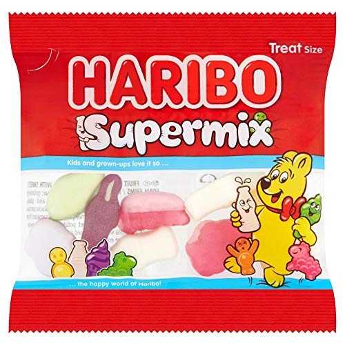The Ultimate Haribo 60 Mini Bags Sweets Hamper - Starmix, Supermix, Strawbs & Tangfastics - Hamper Exclusive to Burmont's