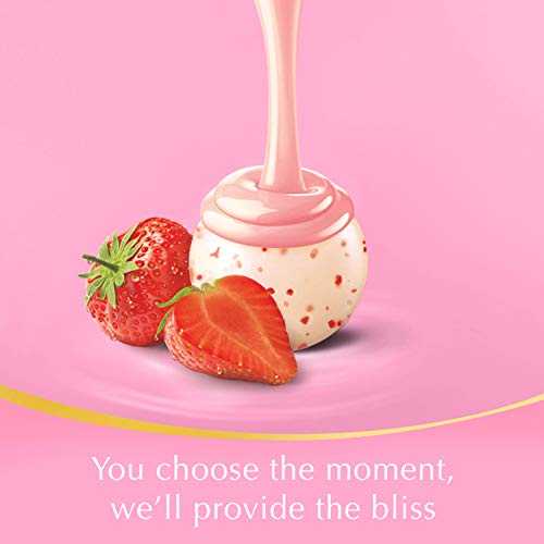 Lindt Lindor Strawberries & Cream Chocolate Truffles Box, 200g