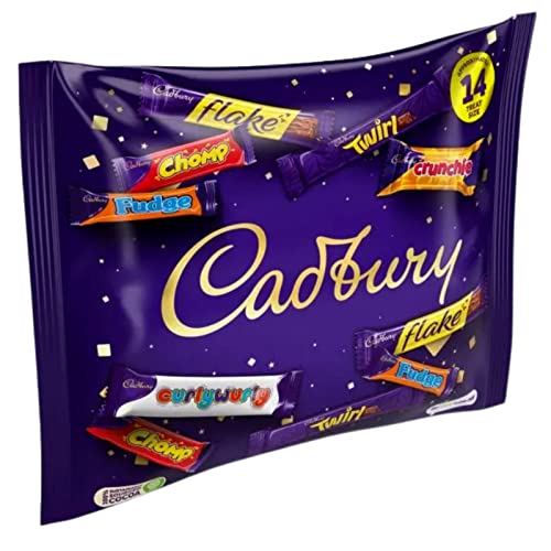 Cadbury Heroes 14 Treatsize Chocolate Bag 216g With 6 Treatsize Chocolates | Chocolate Gift for Women Men Kids