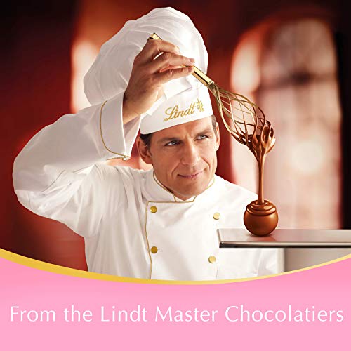 Lindt Lindor Strawberries & Cream Chocolate Truffles Box, 200g