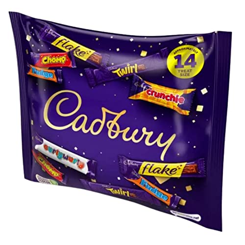 Cadbury Heroes 14 Treatsize Chocolate Bag 216g With 6 Treatsize Chocolates | Chocolate Gift for Women Men Kids