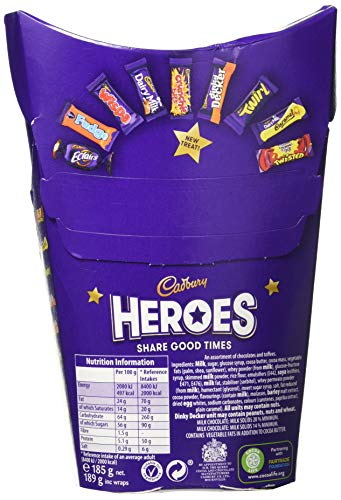 Cadbury Heroes Chocolate, Sharing Box, 185g