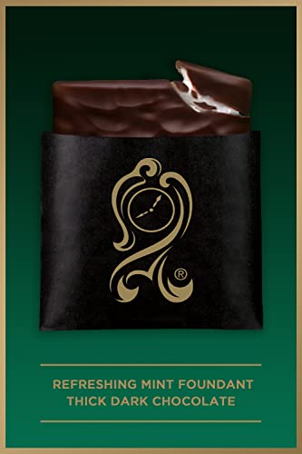 After Eight Dark Mint Chocolate Box 300g | Thin Squares Of Mint Fondant Wrapped In Dark Chocolate | Christmas Chocolate Gift |Festive Chocolate Box |After Dinner Mints