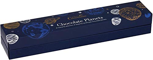 Martin’s Chocolatier Chocolate Planets | Luxury Handmade Chocolate Gift Box | 9 Belgian Truffles | Assorted Flavours | Ideal Present for Science Lovers | Pack of 1 (107g)