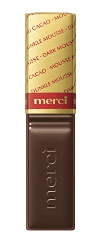 MERCI Finest Milk & Dark Chocolate Box, 400g, 8 Varieties for Gift Giving, Individual Gold Wrapped Bars, Makes a Sweet Thank You, Suitable for Vegetarians, Gluten-Free
