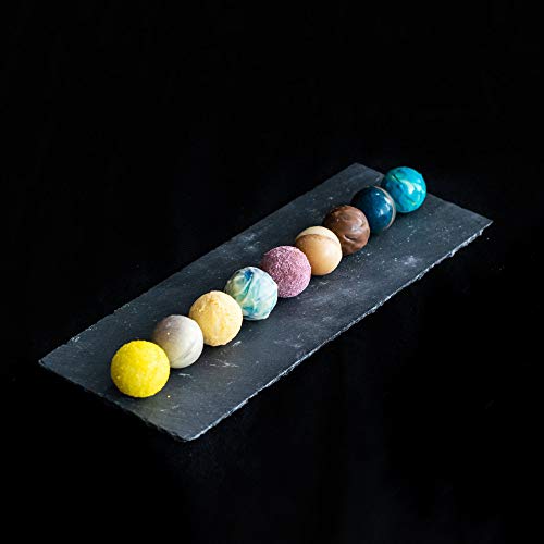 Martin’s Chocolatier Chocolate Planets | Luxury Handmade Chocolate Gift Box | 9 Belgian Truffles | Assorted Flavours | Ideal Present for Science Lovers | Pack of 1 (107g)
