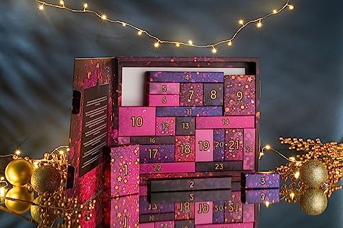 W7 Beauty Blast Advent Calendar 2023-24 Individually Boxed, Makeup & Cosmetic Surprises For Christmas - Cruelty Free, Holiday Gifting For Teenagers, Daughters and Girls