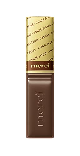 MERCI Finest Milk & Dark Chocolate Box, 400g, 8 Varieties for Gift Giving, Individual Gold Wrapped Bars, Makes a Sweet Thank You, Suitable for Vegetarians, Gluten-Free