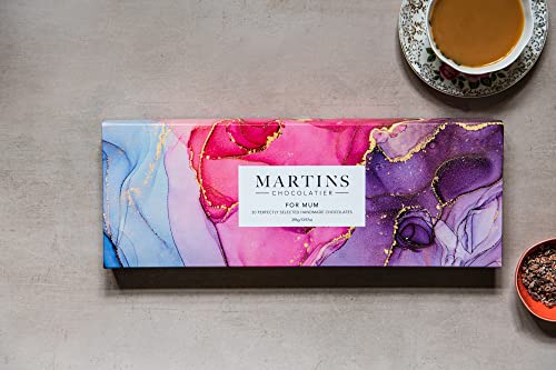 Martin’s Chocolatier Signature Collection | Luxury Handmade Chocolate Box | 30 Belgian Chocolates, 15 Assorted Flavours | Ideal Present for Special Occasions (For Mum)