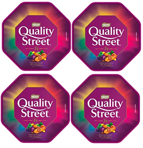 4 x Quality Street Chocolates and Toffees Tub 650 g