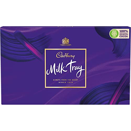 Cadbury Milk Tray Chocolate Gift Box, 78 g. Christmas, Confectionery, Big Night In, Birthday, Easter, Sharing Chocolate Box, Present, great gift, OFFICIAL