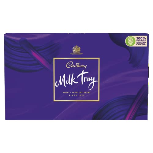 Cadbury Milk Tray Chocolate Gift Box, 78 g. Christmas, Confectionery, Big Night In, Birthday, Easter, Sharing Chocolate Box, Present, great gift, OFFICIAL