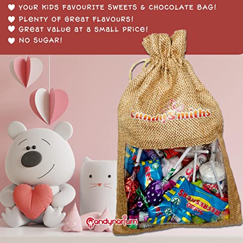 Swizzels Love Heart Sweets, Drumstick Lollies - Pick and Mix Sweets Gift Box - Refresher Sweets - Retro Sweets - Sweet Bags