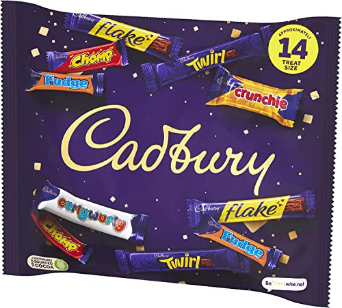 Cadbury Family Heroes Treat size Chocolate Bars Multipack, 216g. Christmas, Stocking Filling, Big Night In, Birthday, Easter, Thank you Gift, Present, OFFICIAL | Sold by Essential Products