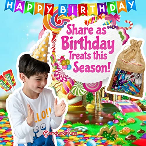 Swizzels Love Heart Sweets, Drumstick Lollies - Pick and Mix Sweets Gift Box - Refresher Sweets - Retro Sweets - Sweet Bags