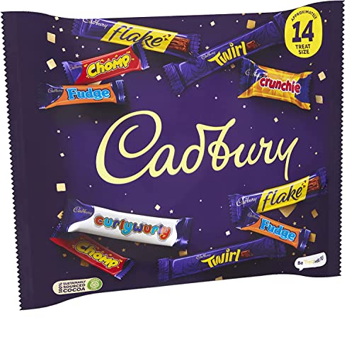 Cadbury Family Heroes Treat size Chocolate Bars Multipack, 216g. Christmas, Stocking Filling, Big Night In, Birthday, Easter, Thank you Gift, Present, OFFICIAL | Sold by Essential Products