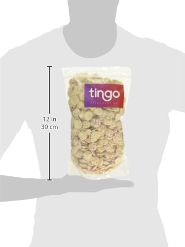 Hannahs White Chocolate Snowies (Jazzies), 1 kg, SNOWIES1KG-A