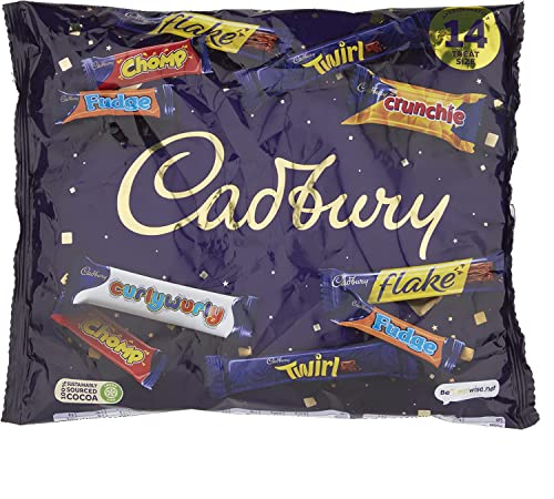 Cadbury Family Heroes Treat size Chocolate Bars Multipack, 216g. Christmas, Stocking Filling, Big Night In, Birthday, Easter, Thank you Gift, Present, OFFICIAL | Sold by Essential Products