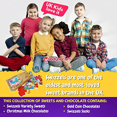 Swizzels Love Heart Sweets, Drumstick Lollies - Pick and Mix Sweets Gift Box - Refresher Sweets - Retro Sweets - Sweet Bags
