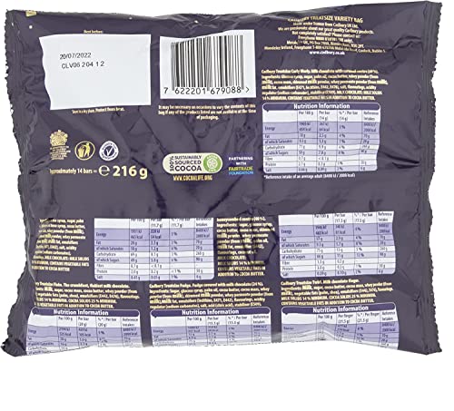 Cadbury Family Heroes Treat size Chocolate Bars Multipack, 216g. Christmas, Stocking Filling, Big Night In, Birthday, Easter, Thank you Gift, Present, OFFICIAL | Sold by Essential Products