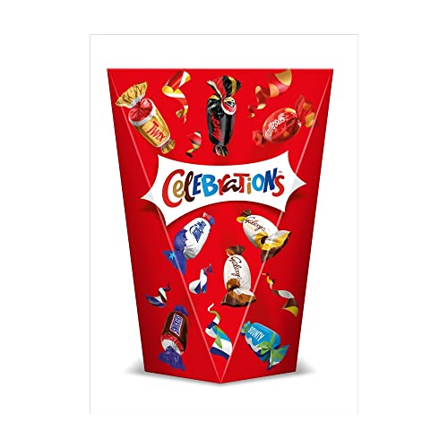 Celebrations Milk Chocolate Selection Box of Mini Chocolate & Biscuit Bars 185g
