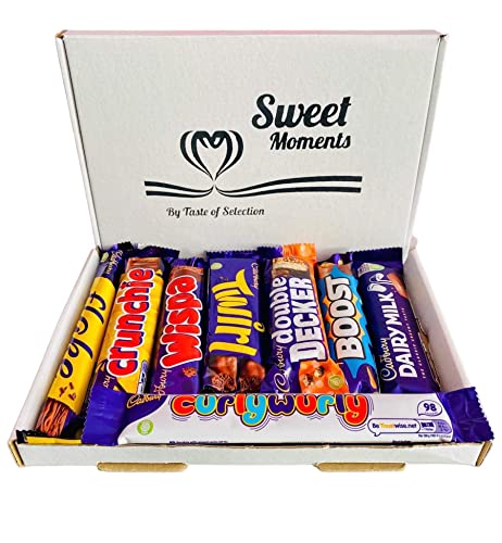 Cadbury Dairy Milk Gift Box, Luxury Cadbury Chocolate Selection, Perfect for Special Occasions, 8 Full Bar Chocolate Set (Cadbury Chocolate Gift Box)
