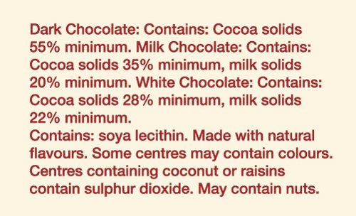 Hamiltons Ivory Luxury Belgian Ballotin 16 Handmade Chocolates Gift Box