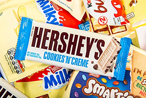 White Chocolate Hamper for White Chocolate Lovers. The Chocolate Box Gift, for All Those Chocolate Lovers. Milkybar, Bueno, Hershey’s, White Mice, Jazzles and More, Presented in A Luxury Gift Box.