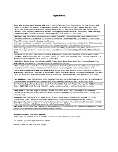 Chocolate Gift Box - Perfect Chocolate Hamper of Your Favourite Yummy Chocolate Bars