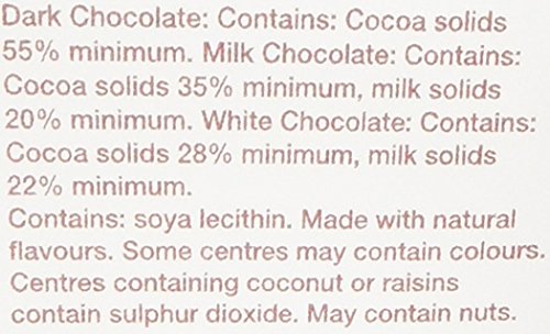 Hamiltons Burgundy Luxury Belgian Ballotin 24 Handmade Chocolates Gift Box