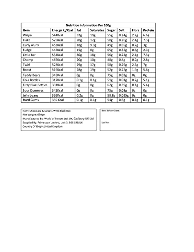 Chocolate Gift Box - Perfect Chocolate Hamper of Your Favourite Yummy Chocolate Bars