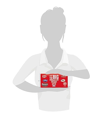 Nestle – The Big Chocolate Box, 30 x Chocolate Bars – KitKat, KitKat Chunky, Yorkie, Aero, Munchies – Chocolate Sharing Gift, 1.3kg