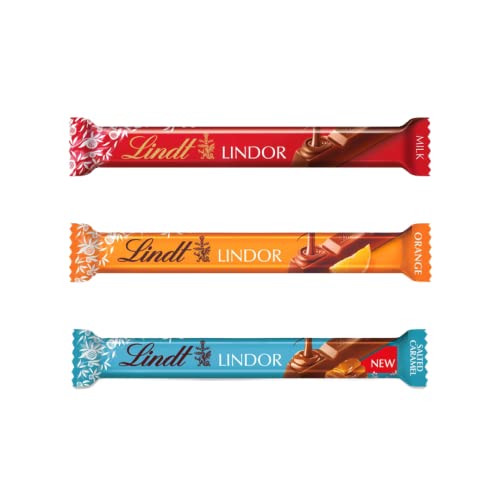 The Ultimate Lindt Lindor Chocolate Truffles Hamper - Assorted & Milk Truffles, Original, Salted Caramel & Orange Bars - Hamper Exclusive to Burmont's