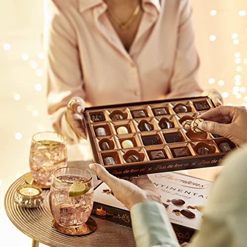 Thorntons Continental Chocolate Gift, Perfect for Sharing, Gifts for Women and Men, Unique Flavours Milk, White, Dark Chocolate, 264g