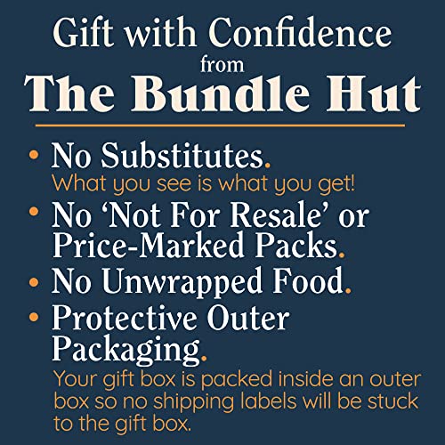 Dairy Free Chocolate Gifts Hamper Box from The Bundle Hut: 16 x Moo Free Chocolates, Vegan, Gluten Free, SOYA Free - for Kids, Women & Men (Orange Box)