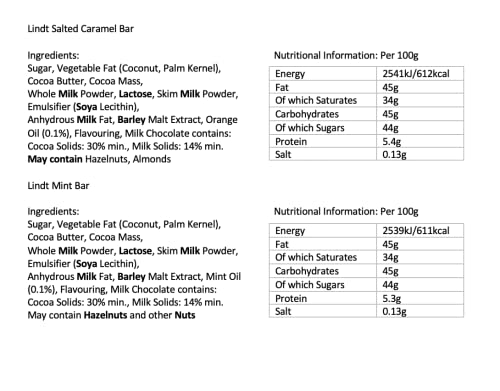 The Ultimate Lindt Lindor Chocolate Truffles Hamper - Assorted & Milk Truffles, Original, Salted Caramel & Orange Bars - Hamper Exclusive to Burmont's