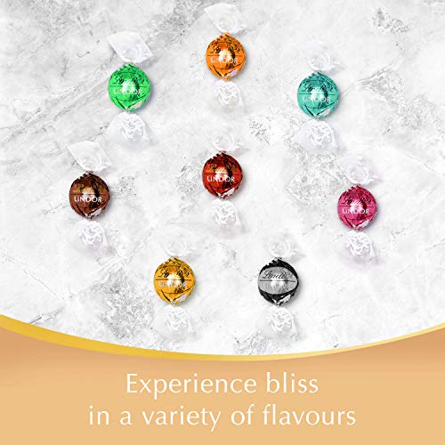 Lindt Lindor Chocolate Truffles Box - Approx 16 balls, 200 g - Chocolate Truffles with a Smooth Melting Filling - for Him and Her - Mothers Day, Birthday, Easter, Congratulations