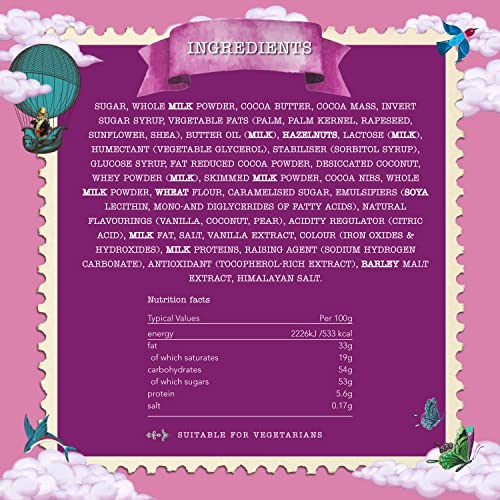 Monty Bojangles Magnificent 8 Luxury Belgian Chocolate Selection Box | Gift Box - Assortment of 8 Milk, White & Dark Belgian Chocolates, 115g