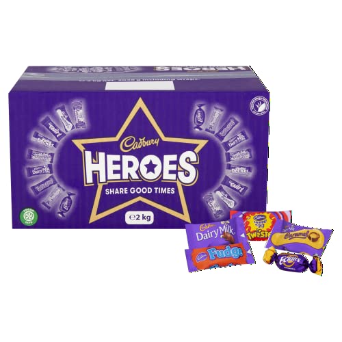 Cadbury Heroes Chocolate Bulk 2 kg Sharing Box