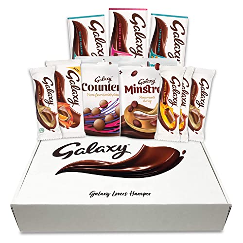 Galaxy Chocolate - Official Mars Chocolate Hamper - Amazing Selection Box Full of Galaxy Chocolates - Chocolate Gifts for Women | 1kg