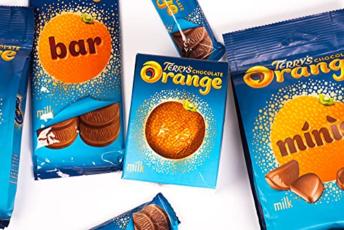 Terrys Chocolate Orange Hamper. Chocolate Gift Set for All Those Chocolate Lovers. Presented in A Unique Gloss Finished Gift Box, Orange Chocolate Hamper for Any Occasion
