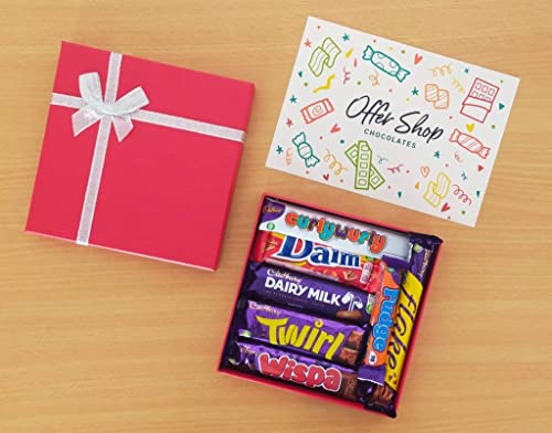 Chocolate Hamper Small Gift Box - Nice Little Chocolate Hamper For Every Cadbury Chocolate Lover | Perfect Birthday Chocolate Present in Attractive Gift Box