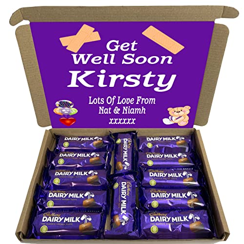 Personalised Chocolate Bouquet Hamper (LETTERBOX DAIRY MILK)