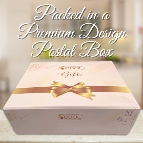 Lindt Lindor Chocolate Gift Bouquet with Ferrero Rocher, Heart Chocolates, Pink & White Roses - Flowers and Chocolates - Birthday Anniversary Chocolate Gifts for Her (Lindt White Chocolate)