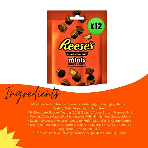 Reeses Chocolate Gift Box | Reese's Peanut Butter Chocolate Hamper | Reese American Candy Gift Set Selection | American Sweet Hamper gift box by Xenevo®