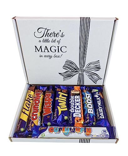 Cadbury Dairy Milk Chocolate Gift Box | Luxury Cadbury Chocolate Selection | Perfect Chocolate Gift for Special Occasions | 8 Full Chocolate Bars