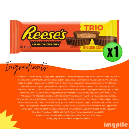 Reeses Chocolate Gift Box | Reese's Peanut Butter Chocolate Hamper | Reese American Candy Gift Set Selection | American Sweet Hamper gift box by Xenevo®