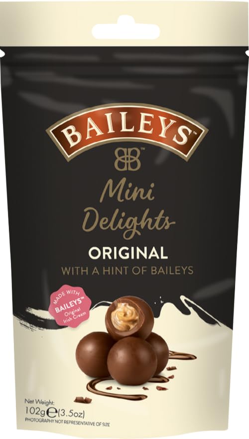 The Ultimate Baileys Irish Cream & Chocolate Hamper - Includes Miniatures, Chocolate Selection Box, Truffles, Mini Delights, Salted Caramel & Truffle Chocolate - Hamper Exclusive to Burmont's