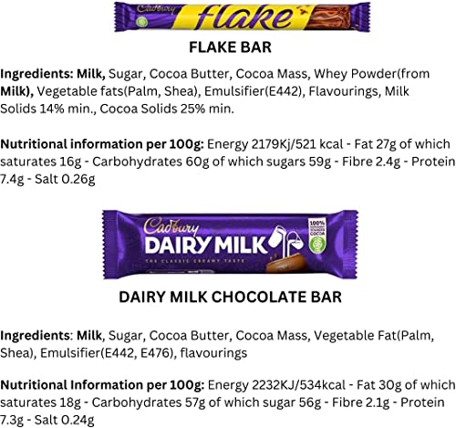 Cadbury Dairy Milk Chocolate Gift Box | Luxury Cadbury Chocolate Selection | Perfect Chocolate Gift for Special Occasions | 8 Full Chocolate Bars